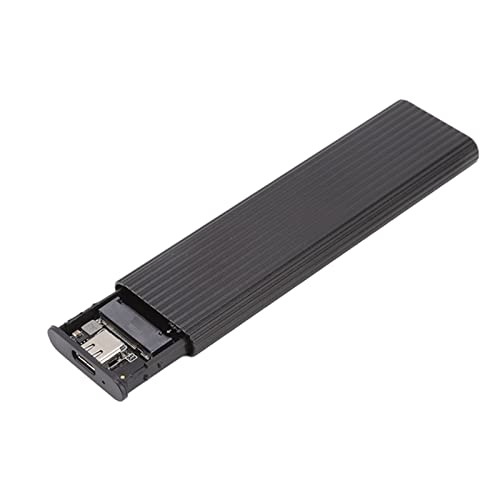 Cuifati M.2 NVME SATA SSD-Gehäuseadapter mit Aluminiumgehäuse für SSD-Größe 2242 2260 2280 und USB C 3.1-Schnittstelle von Cuifati