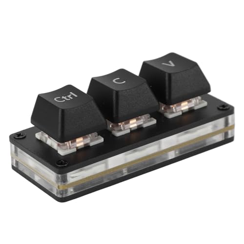 Cuifati Mechanische Tastatur mit Rotem Schalter Im DIY-Design, Hot-Swap-fähig, Bunte Hintergrundbeleuchtung, Ergonomische Tasten, Kompatibel mit, Win, OS X, von Cuifati