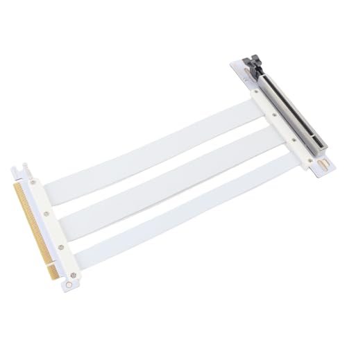 Cuifati PCI E 4.0 X16 Riser -Kabel, 128 Gbit/S Hochgeschwindigkeit GPU -Erweiterungssteigerungskabel, PCB 90 Grad Winkel Flexible Grafikkartenverlängerungskabel, Kompatibel mit 4090, (50cm) von Cuifati
