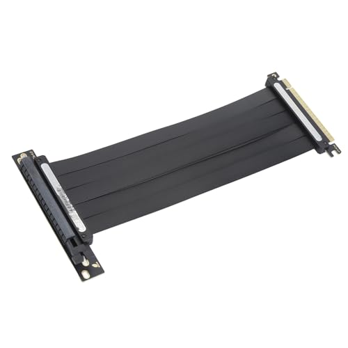 Cuifati PCIe 4.0 X16 GPU-Riser-Kabel, Hochgeschwindigkeits-Flexibles Rechtwinkliges Grafikkarten-Verlängerungskabel, Kompatibel mit RTX4090 RTX3090ti RTX3090 RTX3080ti RTX3080 RTX3070ti Cuifati PCIe 4.0 X16 GPU-Riser-Kabel, Hochgeschwindigkeits-Flexibles Rechtwinkliges Grafikkarten-Verlängerungskabel, Kompatibel mit RTX4090 RTX3090ti RTX3090 RTX3080ti RTX3080 RTX3070ti von Cuifati