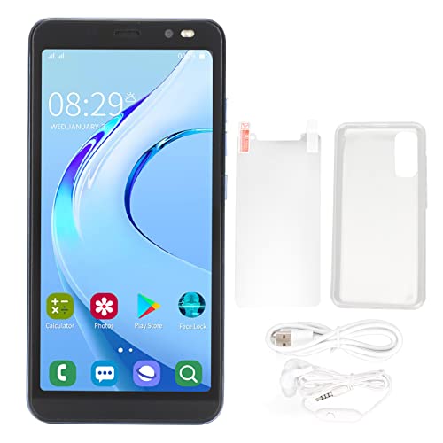 Cuifati Rino4 Pro Unlocked Handys, 2 GB 32 GB Smartphone FACE ID Dual-SIM-Android-Telefon mit HD-Glasbildschirm, 5,45-Zoll-Smartphone 3200 MAh(blau) von Cuifati