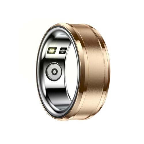 Smart Ring Health Tracker, Bluetooth-Fitness-Tracker-Ringe Unterstützen BT 5.1 NFC, Schlaf-Körpertemperatur-Schrittzähler-Herzfrequenz-Überwachungsringe, Smartphone-Fernbedienung Smart Ring Health Tracker, Bluetooth-Fitness-Tracker-Ringe Unterstützen BT 5.1 NFC, Schlaf-Körpertemperatur-Schrittzähler-Herzfrequenz-Überwachungsringe, Smartphone-Fernbedienung von Cuifati