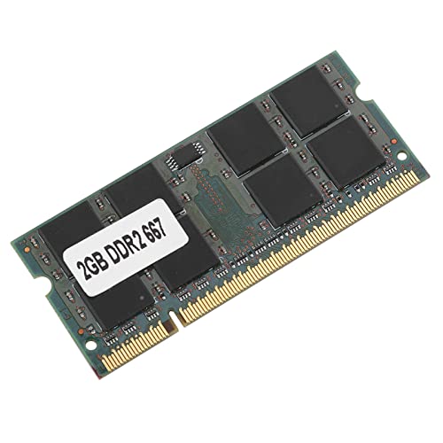 Cuifati Speicher-Motherboard, DDR2 2G 667 MHz für PC2-5300 Notebook 200Pin-Speicher-Motherboard, Voll Kompatibler Speicher für Intel/AMD-Motherboard 200Pin von Cuifati