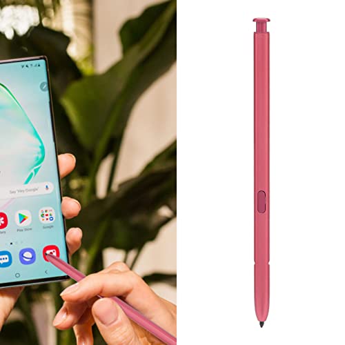 Cuifati Stylus-Stift-Ersatz für Samsung Galaxy Note 10 Note 10 Plus, Touch S Pen ohne Bluetooth, Hohe Empfindlichkeit, Keine Druckerkennung (Rosa) von Cuifati