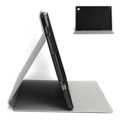 Cuifati Tablet PC-Ständerabdeckung aus Modischem, Rutschfestem Texturmaterial, Bequemer Anzusehen und zu Lesen, Zum Stehen und Verwenden des Tablets (Grau) von Cuifati