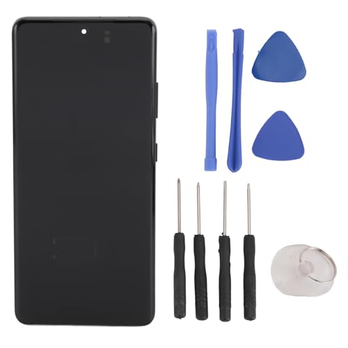 Cuifati Telefonbildschirm für Galaxy S21 Ultra, Handy-Ersatz-Touch-Display, OLED-Bildschirm-Digitalisierer-Baugruppe mit Rahmen und Reparaturwerkzeug-Set für S21 Ultra Cuifati Telefonbildschirm für Galaxy S21 Ultra, Handy-Ersatz-Touch-Display, OLED-Bildschirm-Digitalisierer-Baugruppe mit Rahmen und Reparaturwerkzeug-Set für S21 Ultra von Cuifati