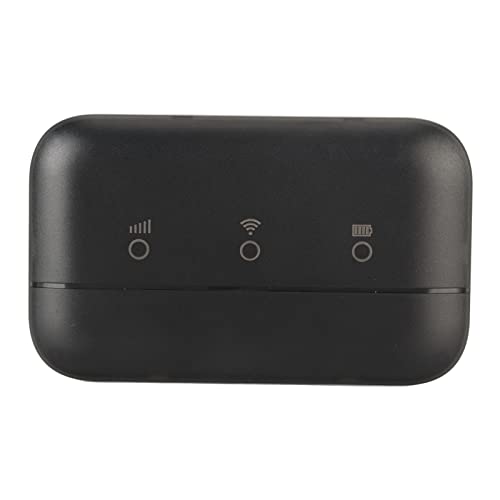 Cuifati Tragbarer 4G-LTE-Router, NRadio AC1200 Dualband Entsperrter 4G-Modem-Router mit SIM-Kartensteckplatz, Unterstützt 10 Benutzer, 3000-mAh-Akku, ABS-Material von Cuifati