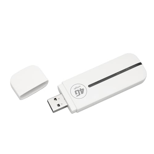 Cuifati Tragbarer 4G-WLAN-Dongle, Gemeinsame Nutzung für Bis zu 10 Benutzer, Bis zu 150 Mbit/s Download, USB-WLAN-Hotspot für Mobiltelefon-PC, Plug-and-Play von Cuifati