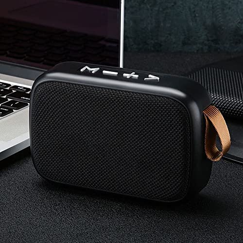 Cuifati Tragbarer Bluetooth-Lautsprecher mit Ladekabel, Drahtloser Stereo-Subwoofer USB-Sound mit FM-Radio, Unterstützung von Drahtlosem Bluetooth, Kartenverbindung, von Cuifati