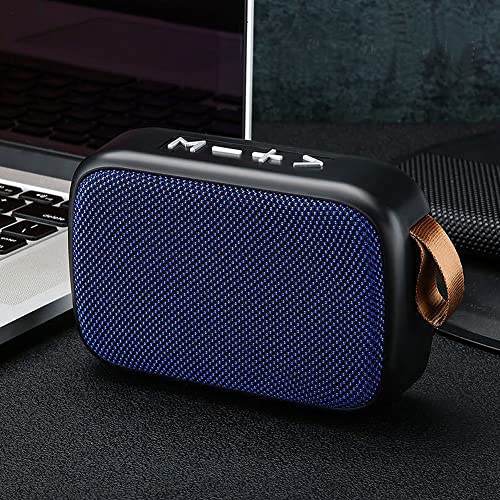 Cuifati Tragbarer Bluetooth-Lautsprecher mit Ladekabel, Drahtloser Stereo-Subwoofer USB-Sound mit FM-Radio, Unterstützung von Drahtlosem Bluetooth, Kartenverbindung, von Cuifati