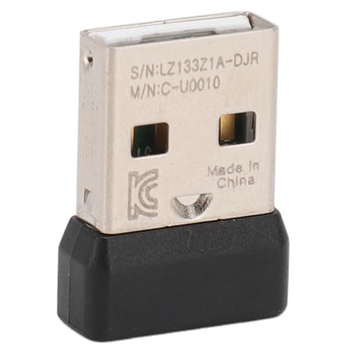 Cuifati USB-Dongle-Mausempfänger-Adapter, Ersatz für M280 M275 M330 Pebble Wireless Mouse, 2,4 GHz Wireless Nano USB-Empfänger, Tragbarer Mäuseempfänger mit Stabilem Signal von Cuifati