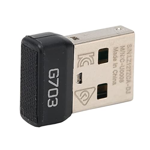 Cuifati USB-Empfänger für Logitech G703 Lightspeed Wireless Mouse, 2.4G Wireless USB Receiver Ersatz von Cuifati