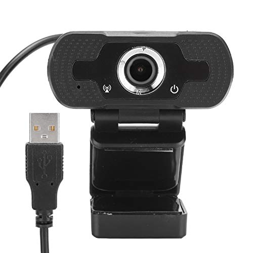 Cuifati USB Webcam Webcam 30fps Computerkamera 1080P Webcam mit Mikrofon für PC Desktop Laptop Konferenz Videoanruf Live-Streaming von Cuifati