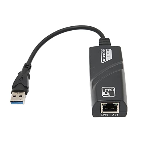 Cuifati USB3.0 RJ45-Adapter Unterstützt 10, 100, 1000 Mbit/s-Funktion RJ45-Buchse Unterstützt Suspend-Modus und Remote-Wake-up von Cuifati