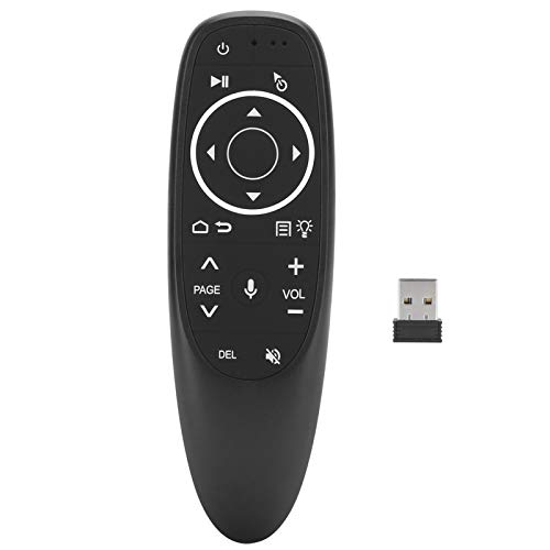 Cuifati Universelle Fernbedienung 2.4G Wireless Mouse Gyroscope für Laptops, für Smart-TV, für Android TV-Box Unterstützt Spracheingabefunktion von Cuifati