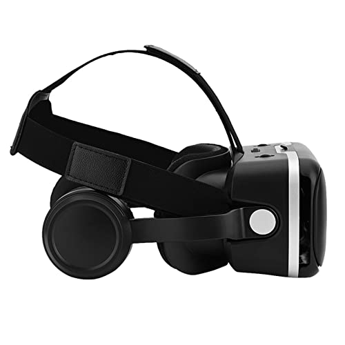Cuifati VR SHINECON Virtual Reality 3D für VR-Brille Superleichte Virtual Reality Super 3D-Bildeffekt 3D-Brille Atmungsaktiv, Weich und Schön (3,5 "-6,0" mit Android IOS-kompatiblen Kopfhörern) von Cuifati