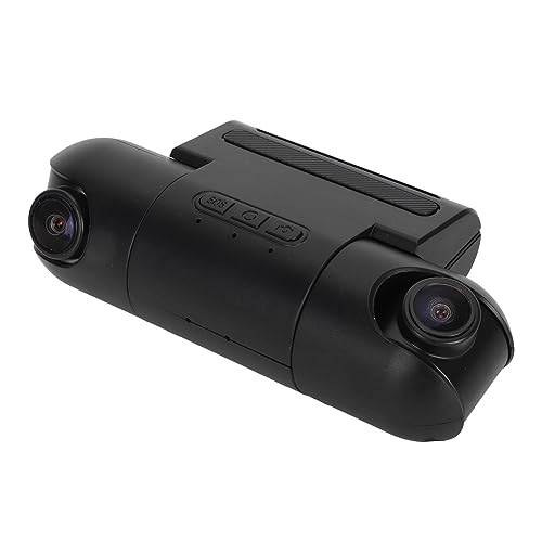 Dashcam für Autos, 2-Kanal-FHD 1080P-Dashcam Vorne Innen, Intelligenter WiFi-Fahrrekorder, Unterstützung für Android IOS Phone App, G-Sensor, Loop von Cuifati