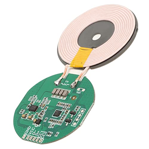 Drahtloses LadegeräT-EmpfäNgermodul, Magnetisches Drahtloses Qi-Standard-Lademodul, Mehrere Schutzfunktionen, 15-W-PCBA-Leiterplattenspule, Drahtlose DIY-LadegeräTeteile 5–12 V Drahtloses LadegeräT-EmpfäNgermodul, Magnetisches Drahtloses Qi-Standard-Lademodul, Mehrere Schutzfunktionen, 15-W-PCBA-Leiterplattenspule, Drahtlose DIY-LadegeräTeteile 5–12 V von Cuifati