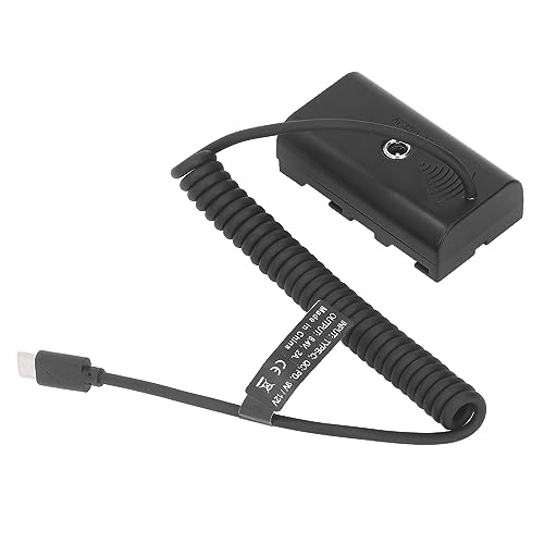 Dummy-Akku für NP F970 NP F750 NP F570 NP F550, Kontinuierliche Stromversorgung für Kamera-Fülllicht, Typ-C-Schnellladeschaltung SCHÜTZT Federkabel Dummy-Akku für NP F970 NP F750 NP F570 NP F550, Kontinuierliche Stromversorgung für Kamera-Fülllicht, Typ-C-Schnellladeschaltung SCHÜTZT Federkabel von Cuifati