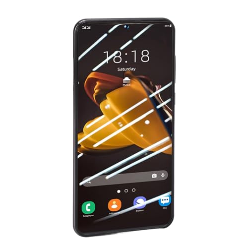 Entsperrtes Android-Smartphone, 6,82-Zoll-HD-Display, 4G-Dual-SIM-Handy, 3 GB RAM, 64 GB ROM, 3100 MAh, Ultradünnes Mobiltelefon für Android 10.0, 5 MP, 24 MP, HD-Kamera mit Gesichtserkennung,(#2) von Cuifati