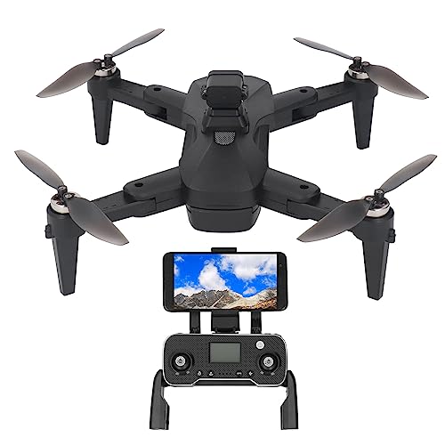 Faltbare Drohne mit Kamera für Erwachsene, 5G-WLAN-Fernbedienungsdrohne mit 8K-Dualkamera, Optical Flow Tech, mit Höhenhaltung, 3D-Flips, Automatischer Rückkehr, Smart-Avoid von Cuifati