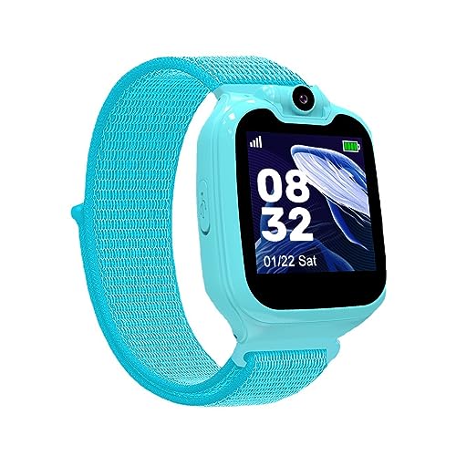 G9, IP67 wasserdichte Smartwatch für Kindergeburtstagsgeschenke für 4-12 Jahre mit 16 Spielen HD Kamera Musik Player Schrittzähler Taschenlampe Alarm, Unterstützt SOS Voice Chat G9, IP67 wasserdichte Smartwatch für Kindergeburtstagsgeschenke für 4-12 Jahre mit 16 Spielen HD Kamera Musik Player Schrittzähler Taschenlampe Alarm, Unterstützt SOS Voice Chat von Cuifati
