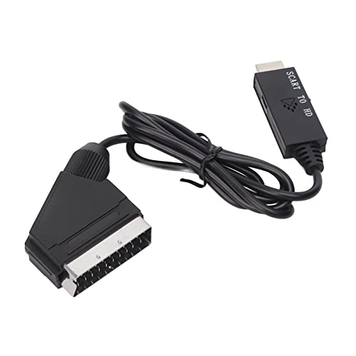 HDMI-zu-SCART-Konverter, 1080P HD-Digitalvideo, HDMI-zu-Analog-Video und L/R-Audio-Adapter, Unterstützt DVI, für CRT/VHS/DVD CVBS-Wiedergabe HDMI-zu-SCART-Konverter, 1080P HD-Digitalvideo, HDMI-zu-Analog-Video und L/R-Audio-Adapter, Unterstützt DVI, für CRT/VHS/DVD CVBS-Wiedergabe von Cuifati