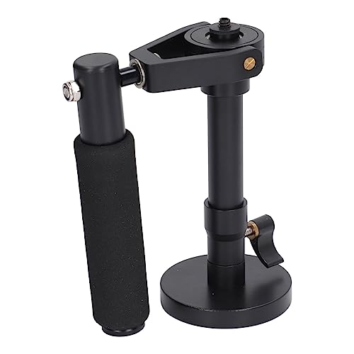 Handheld-Videokamera-Stabilisator, 360° Automatische Rotation, Gimbal, 3-Achsen-Griff, Höhenverstellbar, Anti-Shake-Mikroausgleichsfunktionen für Videokameras von Cuifati