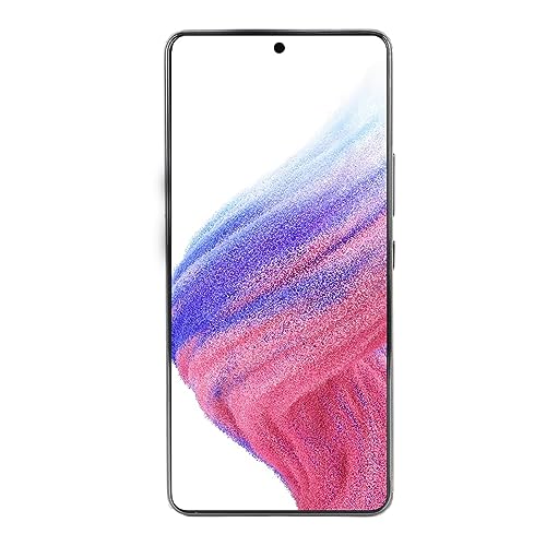 Handy-Bildschirm-Ersatz für Samsung Galaxy A53 5G, 6,5-Zoll-OLED-Digitizer-Touch-Display-Baugruppe mit Rahmen, Touchscreen-Reparatur-Werkzeug-Set für A536 SM A536U SM A536U1 von Cuifati