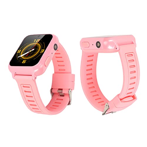 Kinder-Smartwatch, Geschenke für 3–10 Jungen und Mädchen, 1,54 Zoll IPS HD-Farb-Touchscreen, Unterstützt Spiele, Musik, Kamera, Wecker, Taschenlampe, Multifunktionale (Rosa) von Cuifati
