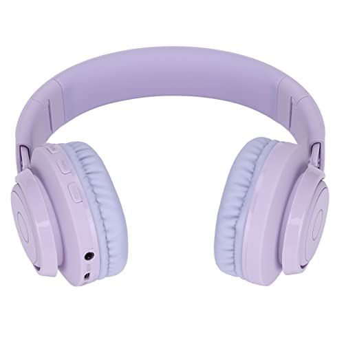 Kopfhörer für, Kopfhörer für, Bt06c-Ohrhörer für, Unterstützt eine Standardmäßige 3,5-mm-Kopfhörerbuchse, Eingebautes Mikrofon für (Lila) von Cuifati