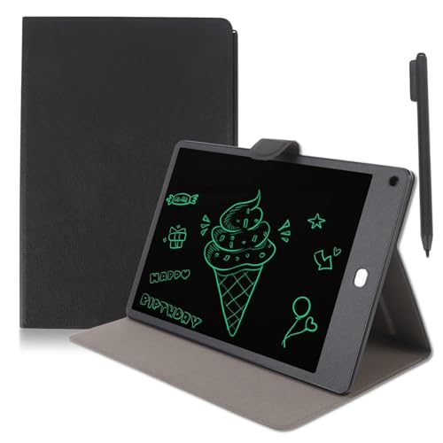 LCD -Schreibtablet für Erwachsene Kinder, 10 -Zoll -Vollbildmodell Eladerable Doodle Board Wiederverwendbares Kleinkind -Zeichnungsblock mit PU Case & Pen, Digitaler Notizblock von Cuifati