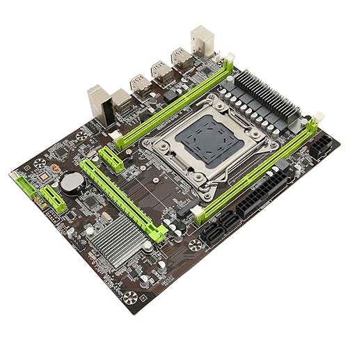 LGA2011 DDR3-Motherboard, Dual-Channel-DDR3, 1333/1600 MHz, 1 PCIe X16 4 SATA2.0 8-Phasen-Power-Motherboard mit 8 USB 2.0-Schnittstellen, für Computer-PC von Cuifati