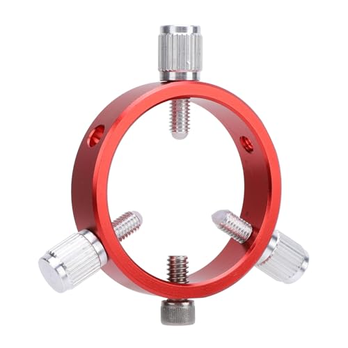 Leitrohrringe für Teleskope, 6-Loch-50-Mm-Sucherring aus Aluminiumlegierung, M6-Schraube, 1/4-Zoll-Schraube, 30 Bis 50 Mm Verstellbar für Teleskop-Leitfernrohr, Sucherfernrohr Leitrohrringe für Teleskope, 6-Loch-50-Mm-Sucherring aus Aluminiumlegierung, M6-Schraube, 1/4-Zoll-Schraube, 30 Bis 50 Mm Verstellbar für Teleskop-Leitfernrohr, Sucherfernrohr von Cuifati