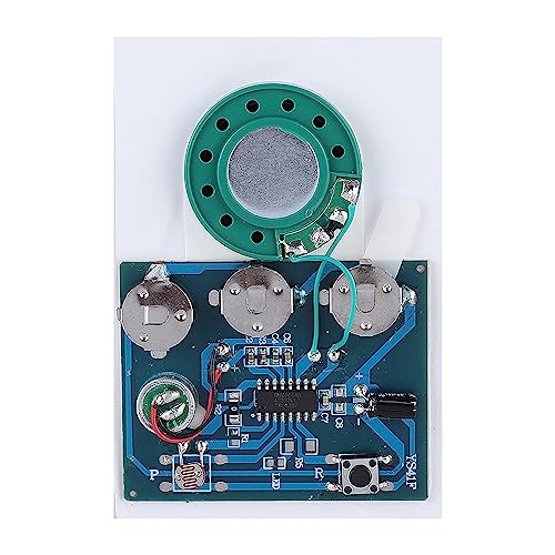 Musikalisches Audio-Radio-Rekorder-Tonaufzeichnungsmodul, aufnehmbarer Musik-Ton-Sprachmodul-Chip, DIY-aufnehmbare Grußkarte(Light-Sensitive Version) von Cuifati