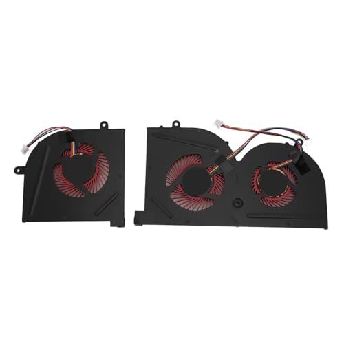 Neuer Laptop-CPU- und GPU-Lüfter-Ersatz für GS63VR GS63 GS73 GS73VR MS 17B1, 4-poliger Kompakter und Leichter Luftkühler für MSI-Laptop mit Reparaturwerkzeugen von Cuifati
