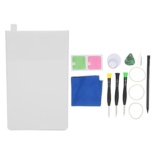 Pixel 6 Pro-Rückglas-Ersatz, für Google Pixel 6 Pro 5G, Handy-Rückwand, Hintere Abdeckung, Glasgehäusetür mit Reparaturwerkzeug-Set (Nicht Geeignet für Pixel 6) (Weiß) von Cuifati