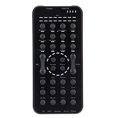 Podcast-Mixer Audio-Mixer Tragbares Soundboard Eingebautes Mikrofon Intelligente Rauschunterdrückung, Sprachwechslerfunktion, Drahtlose Verbindung von Sprachgeräten von Cuifati