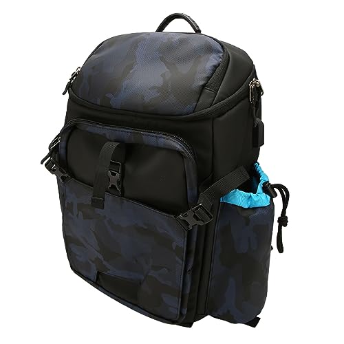 Professionelle Kamera-Rucksack-Tasche mit Großem Fassungsvermögen, Laptopfach, Drohnen-Stativtasche, Breiten Schultergurten, wasserdichte DSLR-Tasche für Outdoor-Fotografie, von Cuifati
