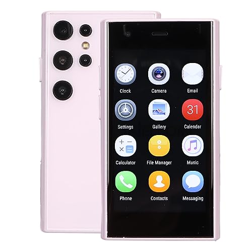 S23 Pro Super-Smartphone für Kinder, 3G-Netzwerk-Handy Entsperrt, Android 8.1, 2 GB, 16 GB ROM, 3,0-Zoll-LCD, HD-Kamera, Dual-SIM-Kartensteckplatz, Unterstützt WiFi von Cuifati