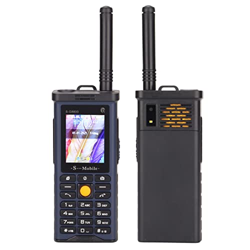 SG8800 Mobiles Smartphone, Entsperrtes Handy, 2G-Retro-Telefon mit Großer Taste, 4 SIM-Karten, 2400 MAh Kapazität für Senioren, Leistungsstarkes Werkzeug (Dunkelblau) von Cuifati