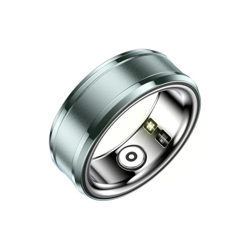 Cuifati Smart Ring Health Tracker, Bluetooth-Fitness-Tracker-Ringe Unterstützen BT 5.1 NFC, Schlaf-Körpertemperatur-Schrittzähler-Herzfrequenz-Überwachungsringe, Smartphone-Fernbedienung Cuifati Smart Ring Health Tracker, Bluetooth-Fitness-Tracker-Ringe Unterstützen BT 5.1 NFC, Schlaf-Körpertemperatur-Schrittzähler-Herzfrequenz-Überwachungsringe, Smartphone-Fernbedienung von Cuifati