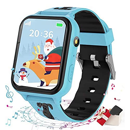 Smart Watch für Jungen Mädchen Im Alter von 4–12, Puzzle-Spiele, HD-Touchscreen, Kamera, Musik-Player, Schrittzähler, Wecker, Taschenrechner, Taschenlampe, 12/24 Stunden Smart Watch für Jungen Mädchen Im Alter von 4–12, Puzzle-Spiele, HD-Touchscreen, Kamera, Musik-Player, Schrittzähler, Wecker, Taschenrechner, Taschenlampe, 12/24 Stunden von Cuifati