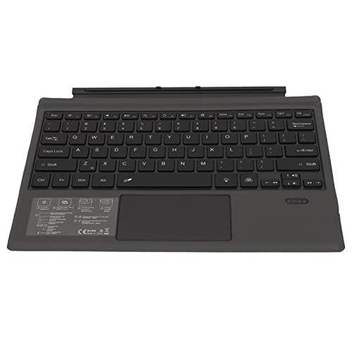 Surface Keyboard Surface Go3 für Surface Go2 für SurfaceGo, wiederaufladbare kabellose Tablet-Tastatur mit Trackpad von Cuifati