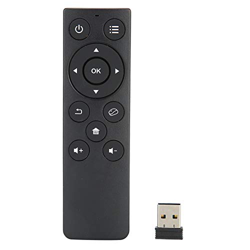 TV Wireless-Fernbedienung, TV Network Player Controler, Wireless Transmission Thin und Light Remote Control, Unterstützung für Windows 2000/IOS/Vista/7/Win CE-Linus/Android/OS X-Systeme(Schwarz) von Cuifati