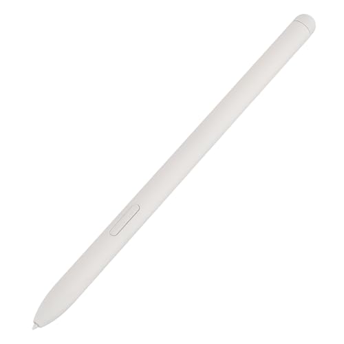 Tablet-Eingabestift für Tab S9 S9FE S9 Plus S9 Ultra, Hochempfindlicher Präzisions-Touchscreen-Schreibstift mit Spitzen, Bequemer Griff, Stilvoller Ersatz-Tablet-Stift (White) von Cuifati