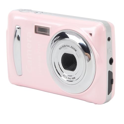 Taschen-Digitalkamera für Fotografie, 16 MP 1080P HD, Kompakte Point-and-Shoot-Kamera mit 2,4-Zoll-Bildschirm, 16-facher Zoom, Autofokus, Kleine Videokamera für Kinder, Teenager, von Cuifati