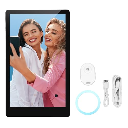 Telefon Vlog Selfie -, Magnety -Telefonhalter -Clipmontage, 1500 -mAh -Akku, 180 ° Drehen, Rückkamera - mit Bluetooth -Fernbedienung, Drahtloser und Verdrahteter Dual -Modus Telefon Vlog Selfie -, Magnety -Telefonhalter -Clipmontage, 1500 -mAh -Akku, 180 ° Drehen, Rückkamera - mit Bluetooth -Fernbedienung, Drahtloser und Verdrahteter Dual -Modus von Cuifati