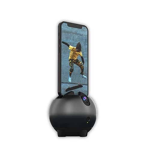Telefonhalter mit Automatischer Gesichtsverfolgung, um 360° Drehbare Telefonkamerahalterung, Intelligenter Aufnahmestativständer für Vlogging, Streaming von Videoanrufen, Telefonhalter mit Automatischer Gesichtsverfolgung, um 360° Drehbare Telefonkamerahalterung, Intelligenter Aufnahmestativständer für Vlogging, Streaming von Videoanrufen, von Cuifati