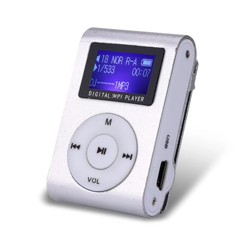 Tragbarer Verlustfreier HiFi-MP3-Musikplayer mit Speichersteckplatz und Langlebigem Akku für Den Außenbereich, Einschließlich Kopfhörer, Unterstützung von Bis zu 32 GB von Cuifati